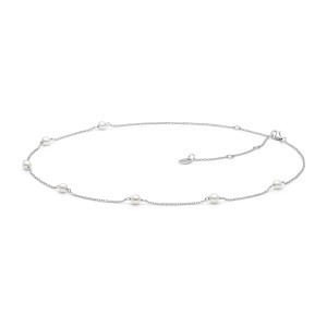 Colier argint cu perle naturale albe DiAmanti SK23233N_W-G (Argint 925‰ 1,8 g.)